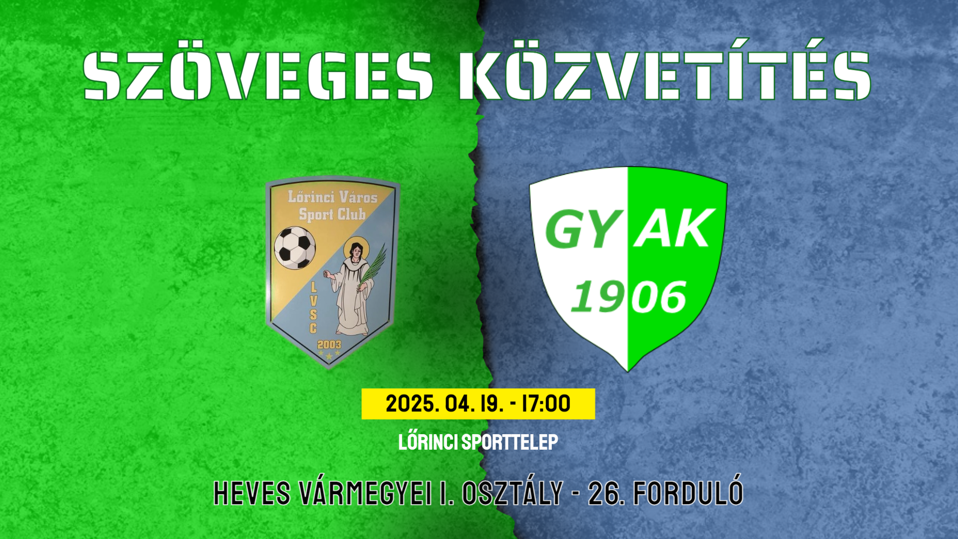 Közvetítés – 26. forculó