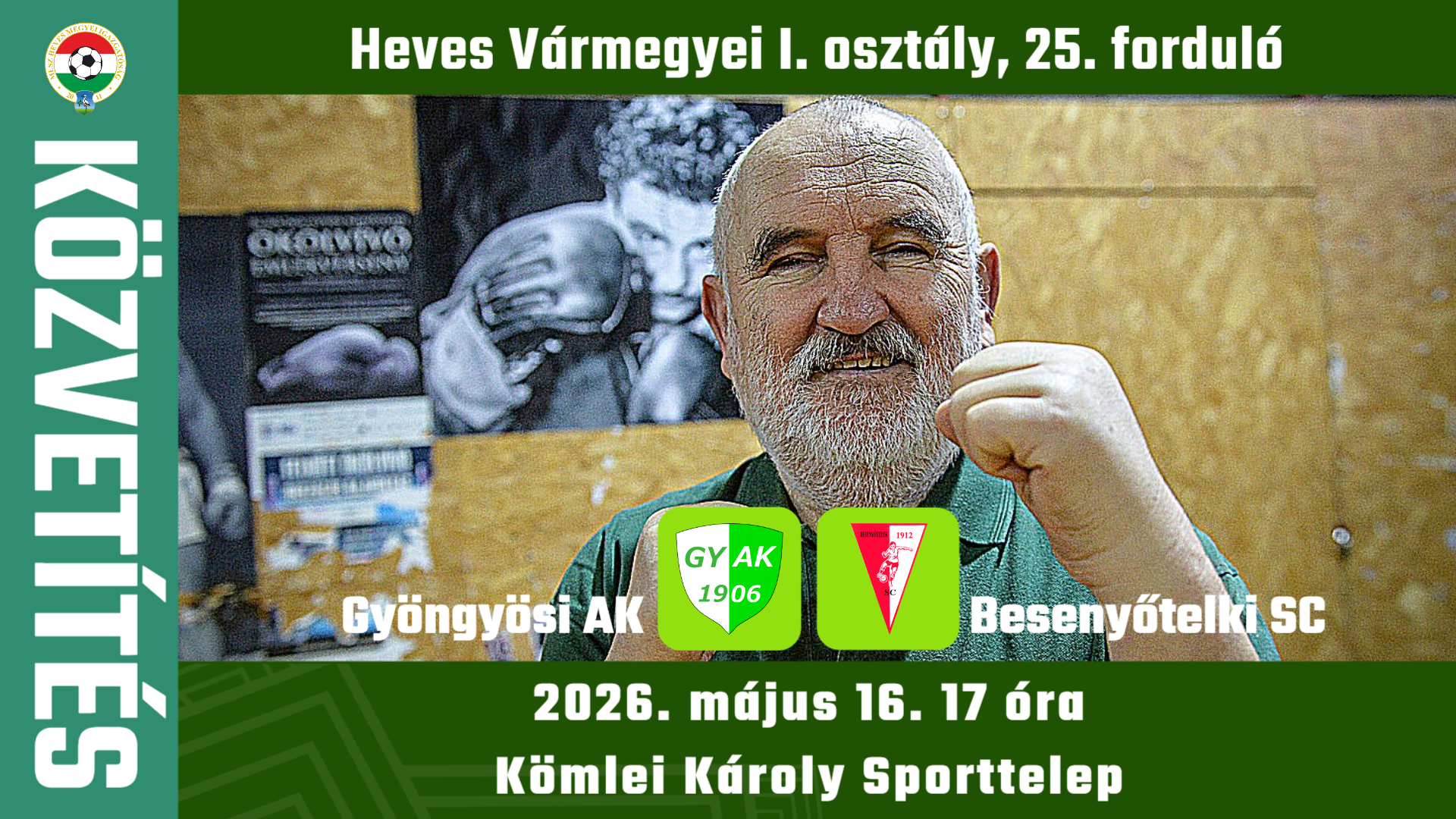 Közvetítés – 25. forduló
